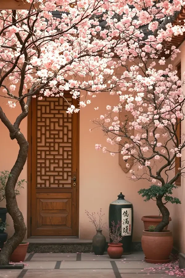《庭院深深花事浓》封面 - 庭院故事 